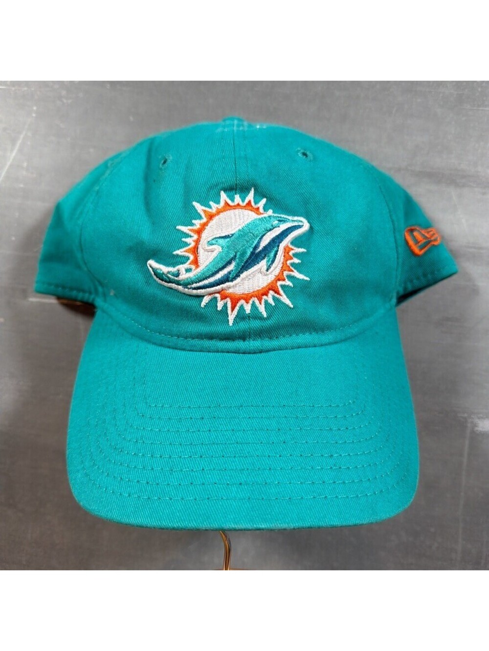 Miami Dolphins Teal Adjustable Cap